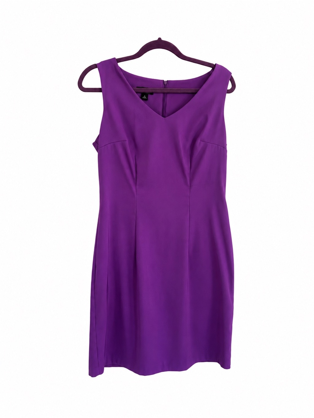 Alyx Sleeveless V-Neck Midi Dress in Purple